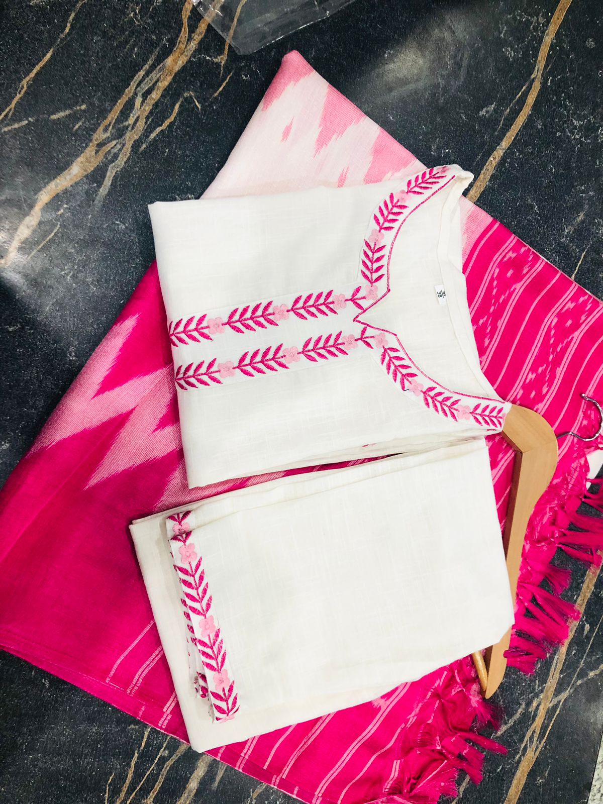 pocket friendly elegant pure cotton suit