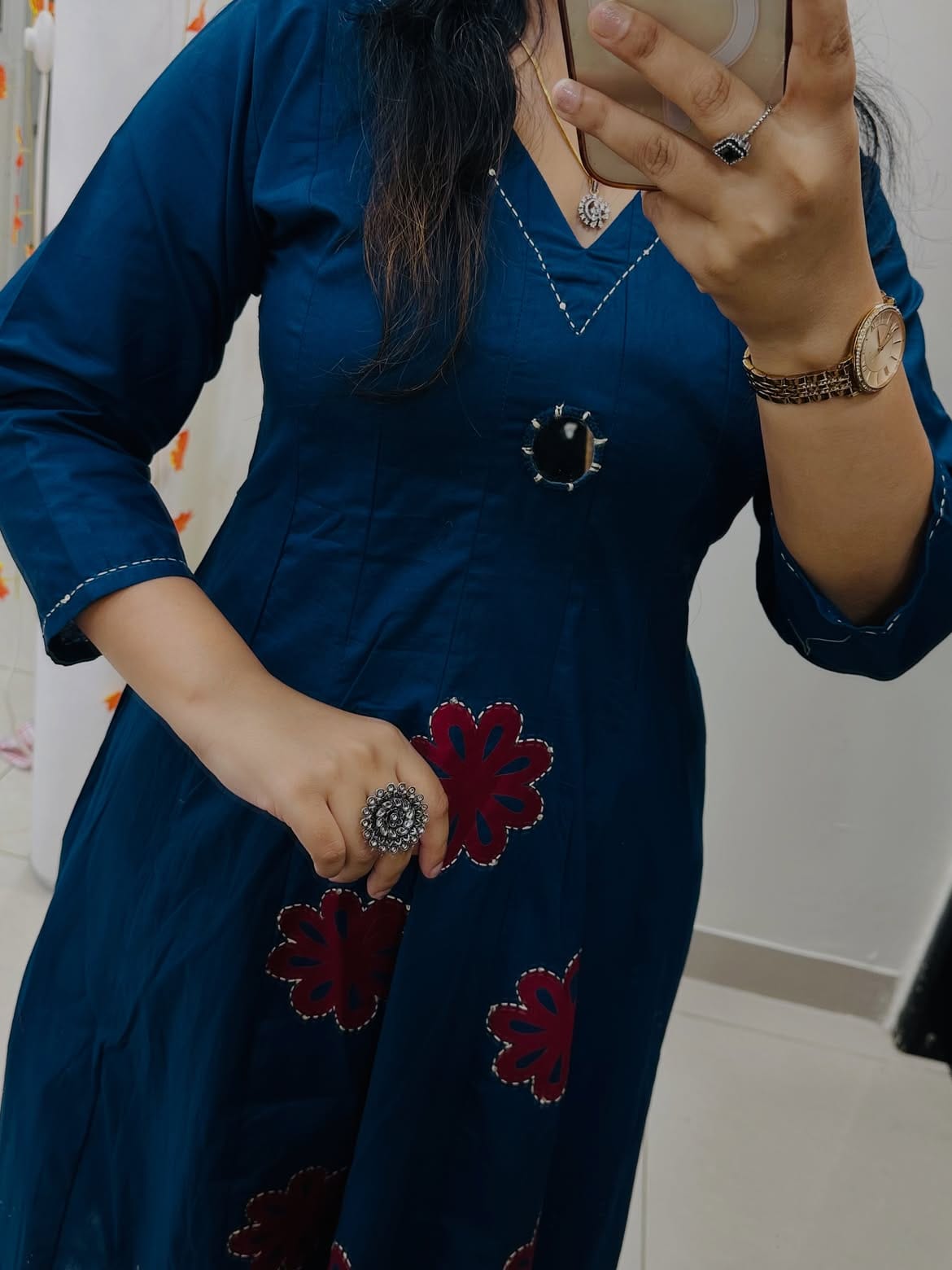 Premium Rich Heavy Cotton Block Printed Suit