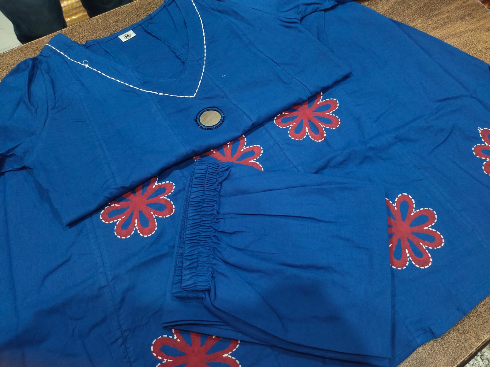 Premium Rich Heavy Cotton Block Printed Suit