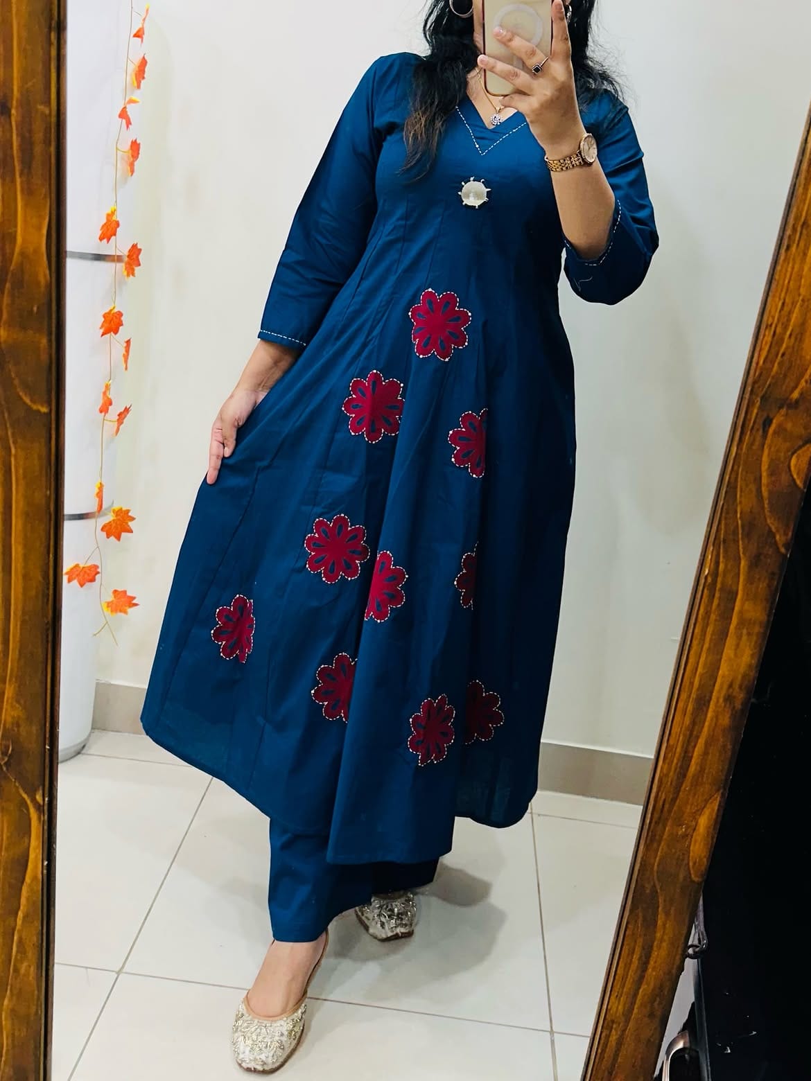Premium Rich Heavy Cotton Block Printed Suit