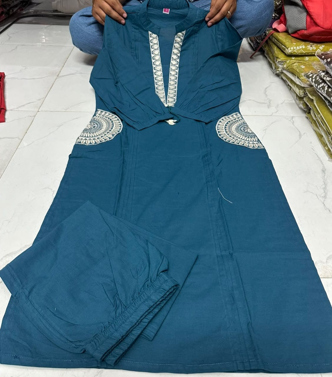 Beautiful Kurti Palazzo Set