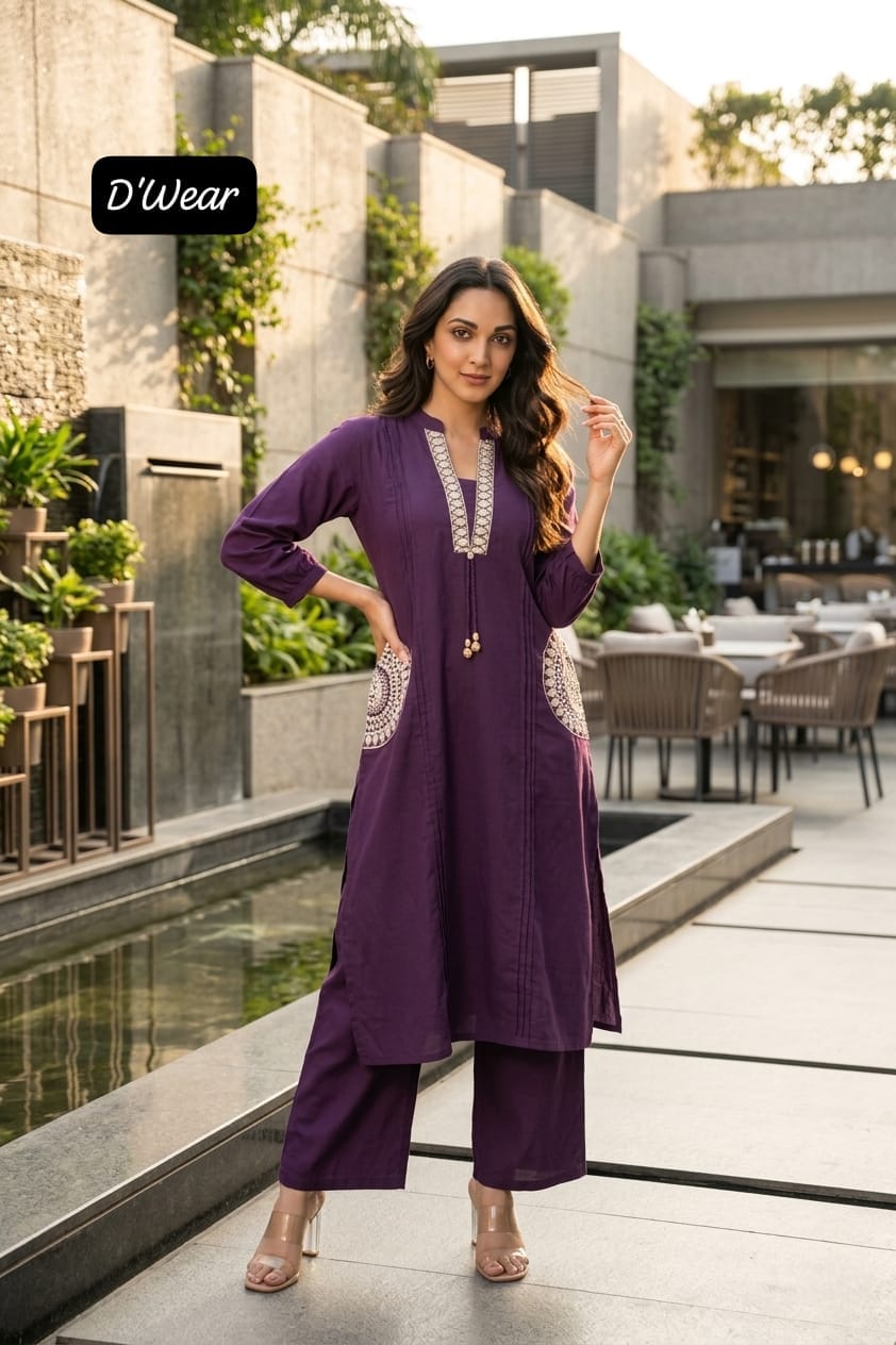 Beautiful Kurti Palazzo Set