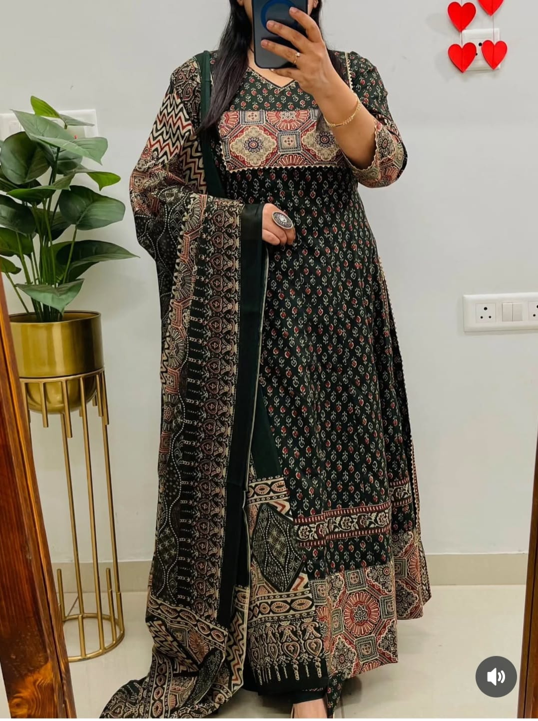 Kurti with pant with dupatta