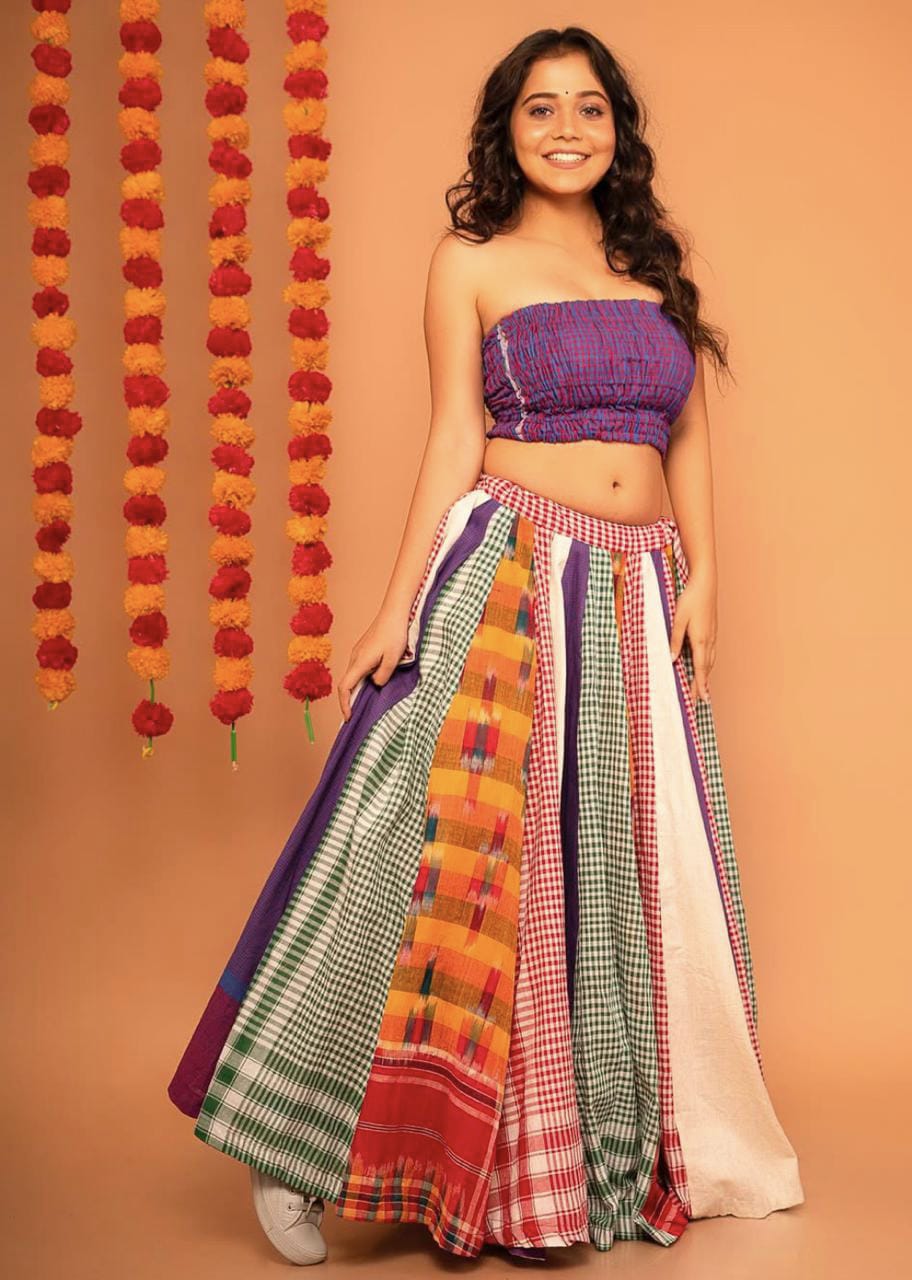 Exclusive Gamchha Skirt