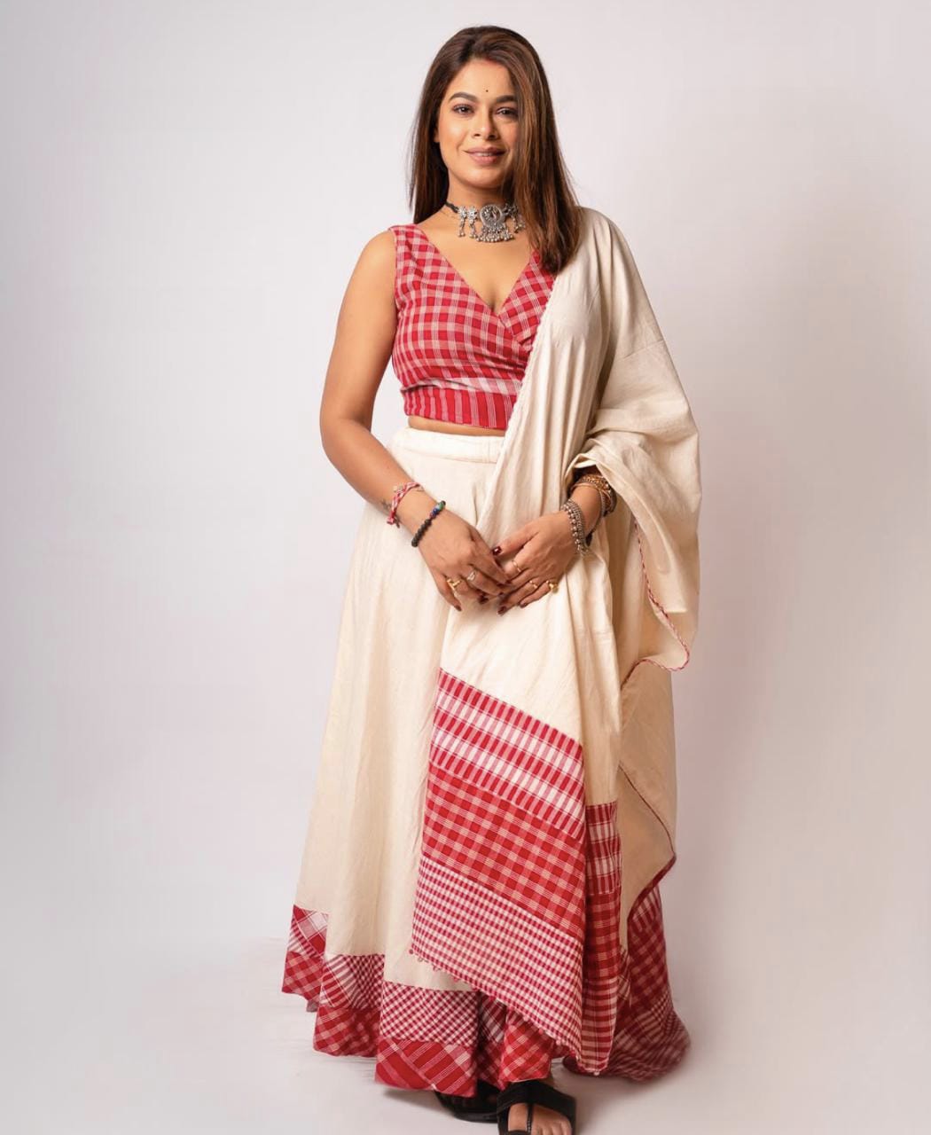 Exclusive Gamchha Skirt