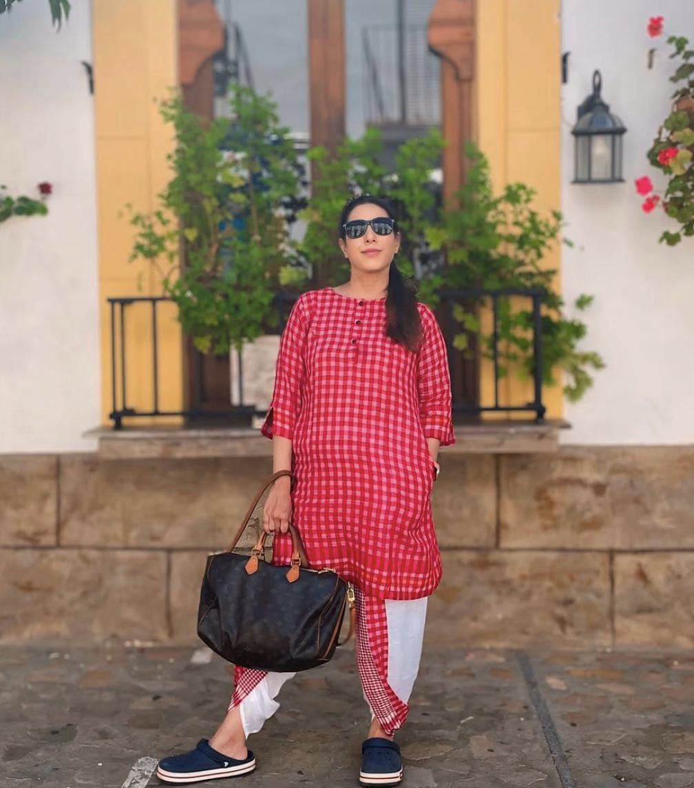 Gamchha Co-Ord Set : Kurta/Shirt & Dhoti PanT