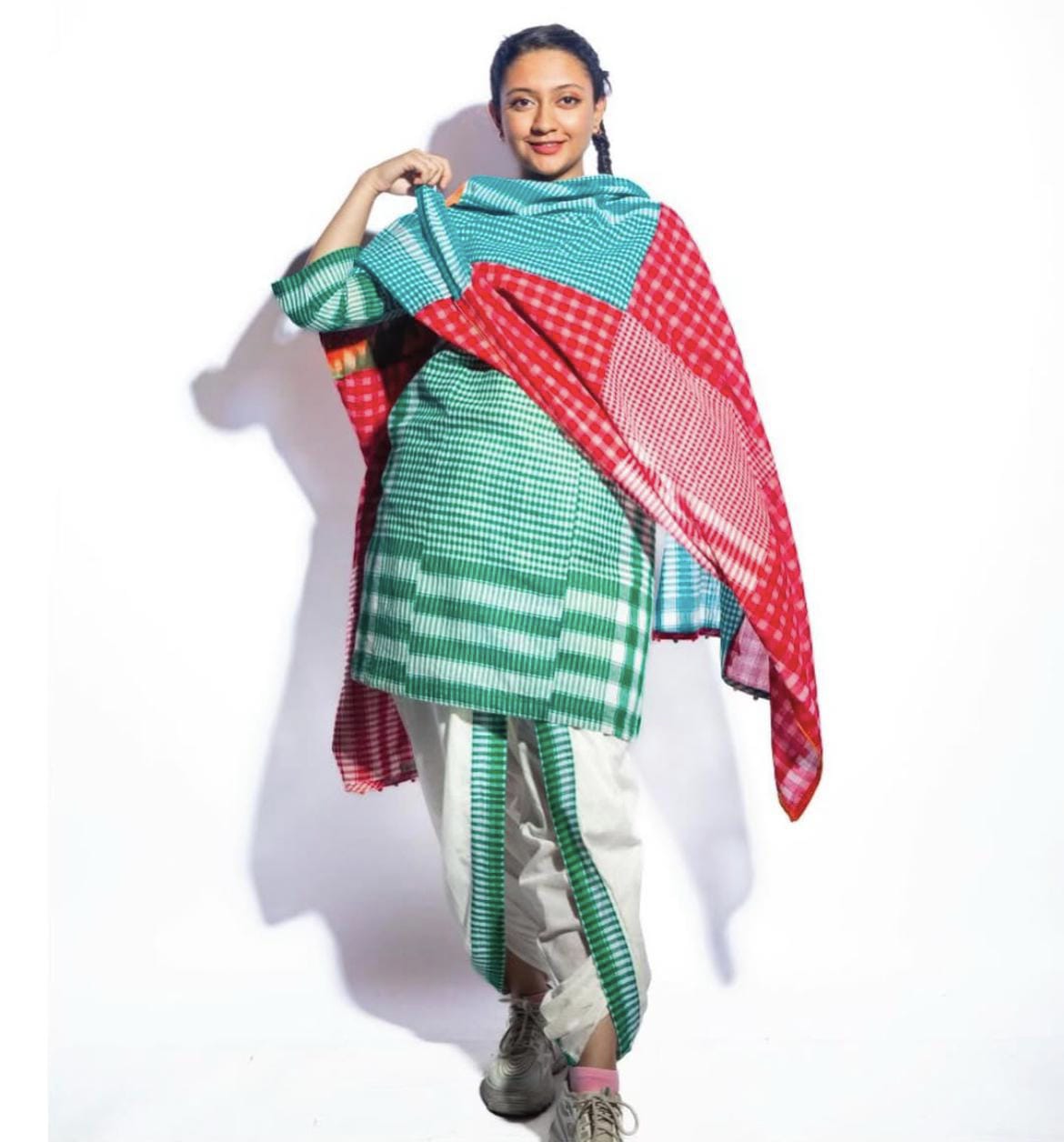 Gamchha Co-Ord Set : Kurta/Shirt & Dhoti PanT