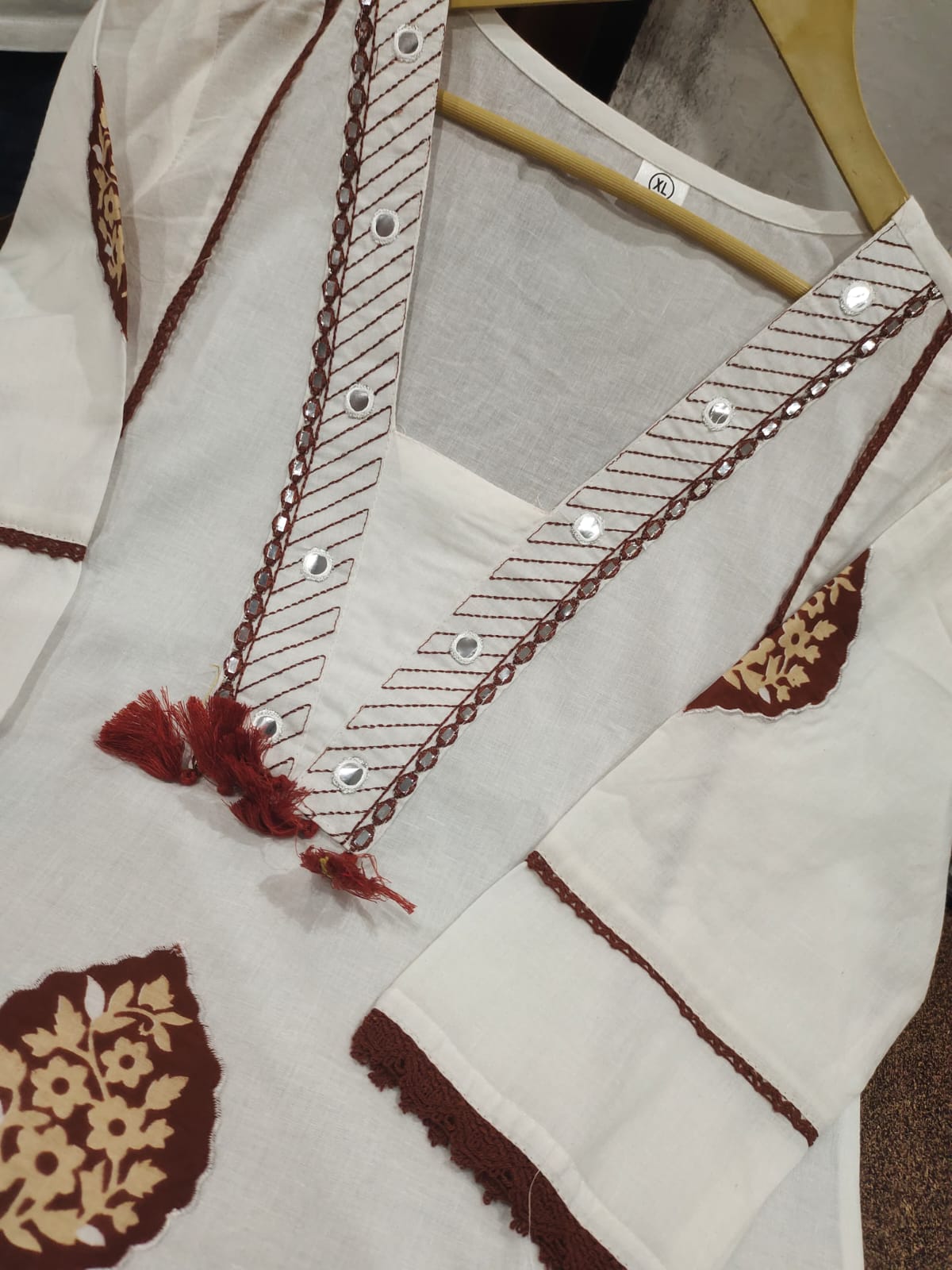 Jaipuri Print Kurta Pant Set with Dupatta 🌸