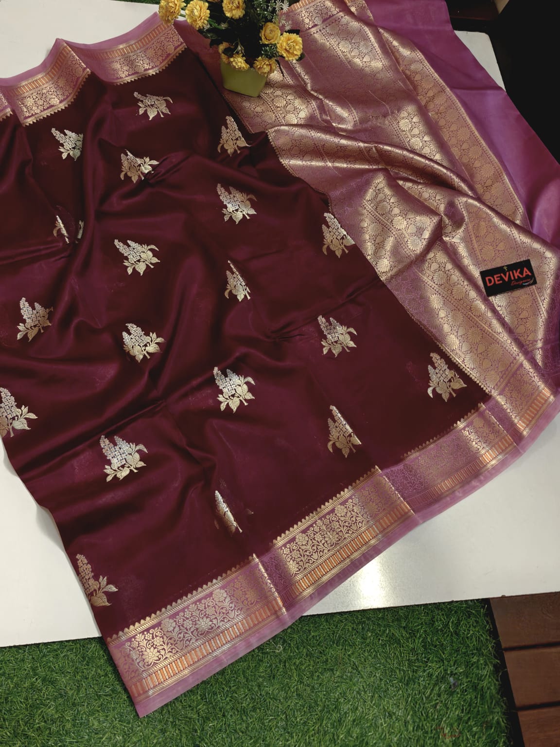 BANARASI SOFT PURE VISCOSESILK WOVEN SAREE