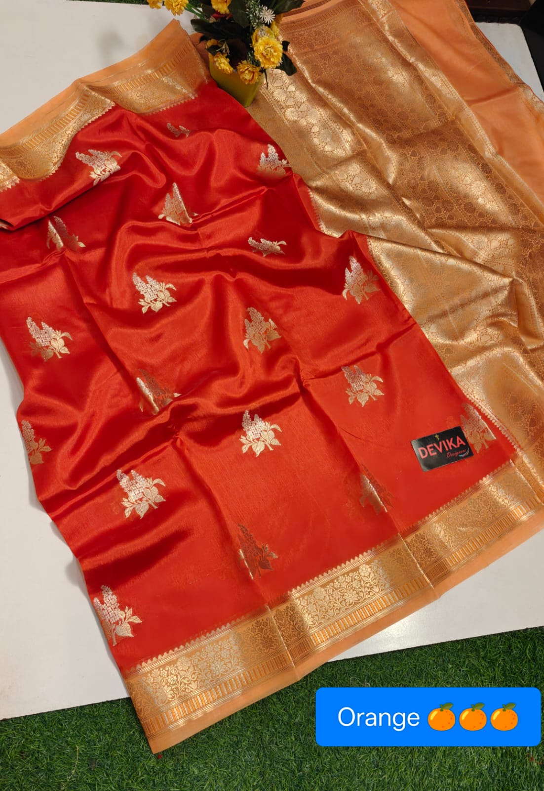 BANARASI SOFT PURE VISCOSESILK WOVEN SAREE