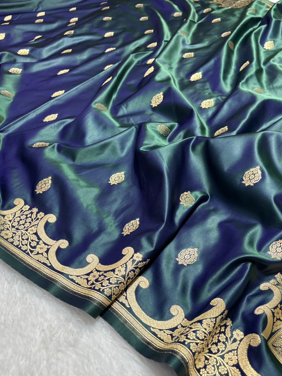 BANARASI HANDLOOM MASHRU SILK