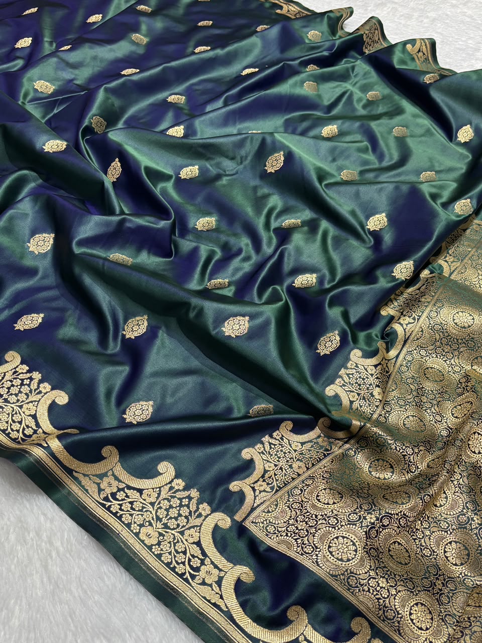 BANARASI HANDLOOM MASHRU SILK