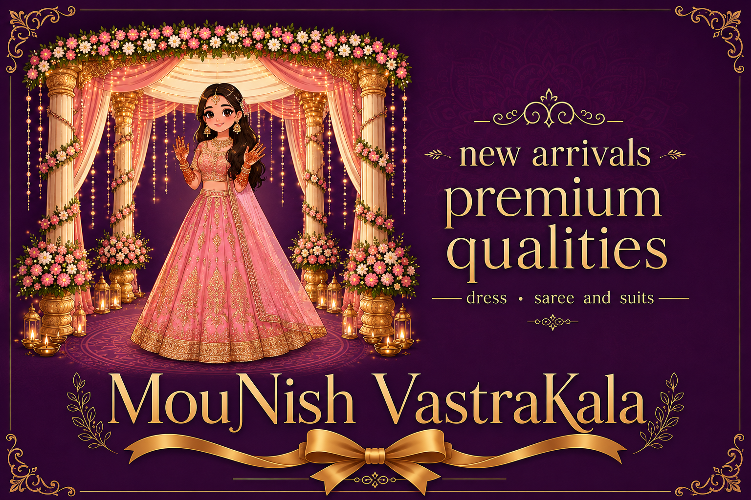 MouNish Vastrakala Banner